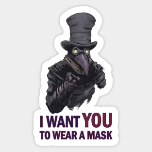 Plague doctor Sam Sticker